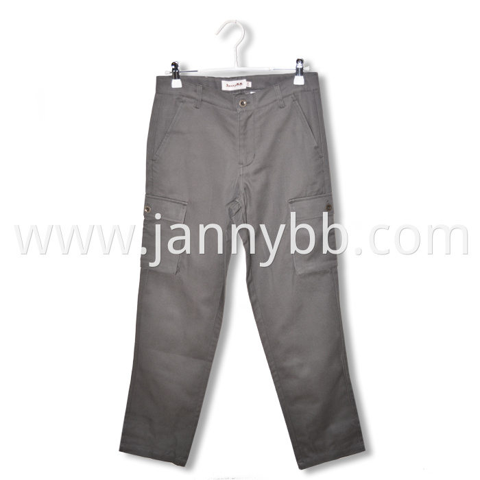 100% cotton cargo pants 